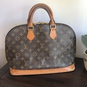 Louis Vuitton alma bag used